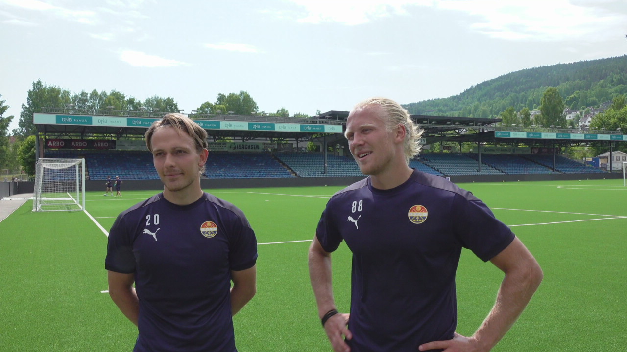 Maigaard og Salvesen før seriestart